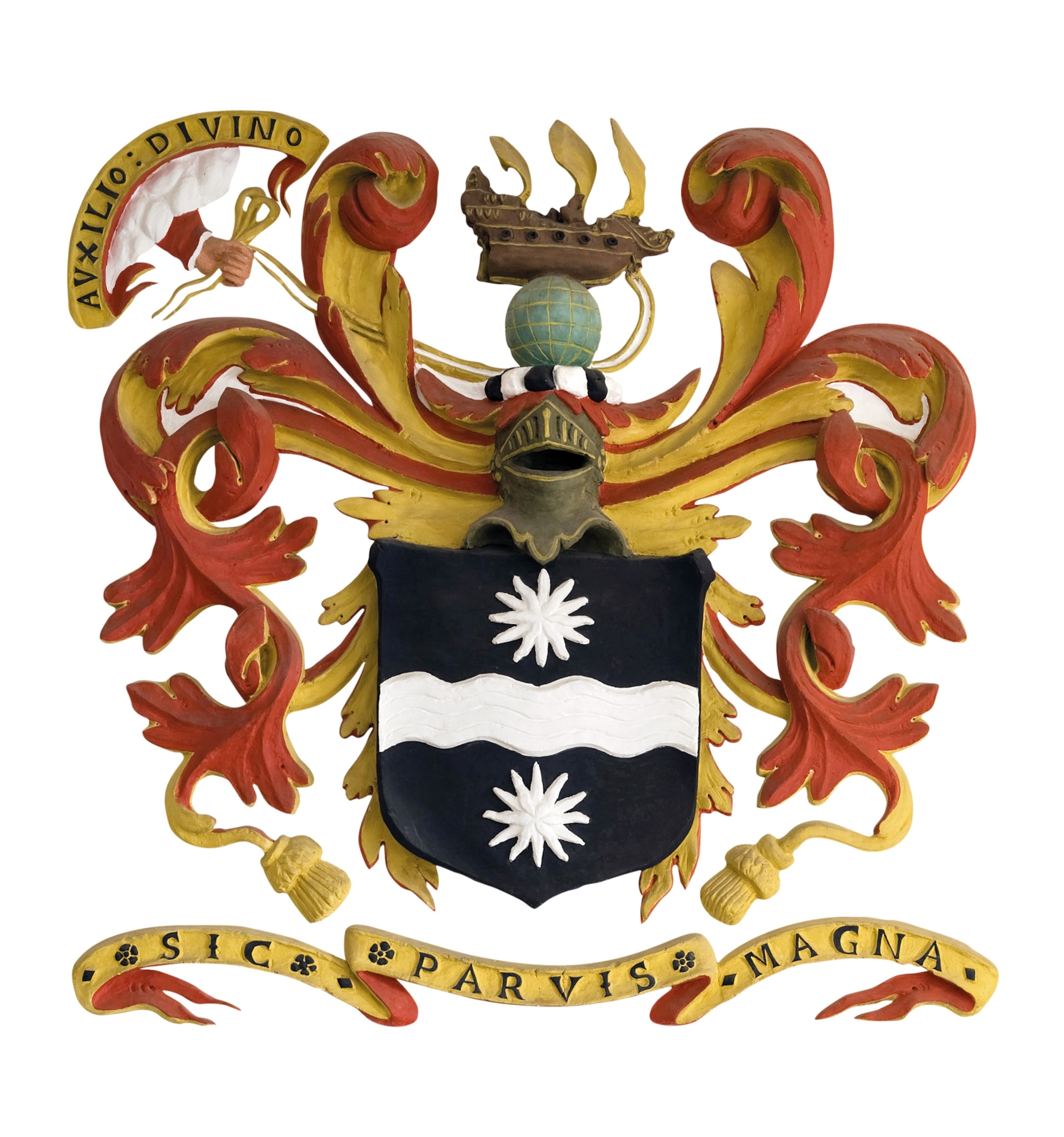 a picture of drake coat of arms