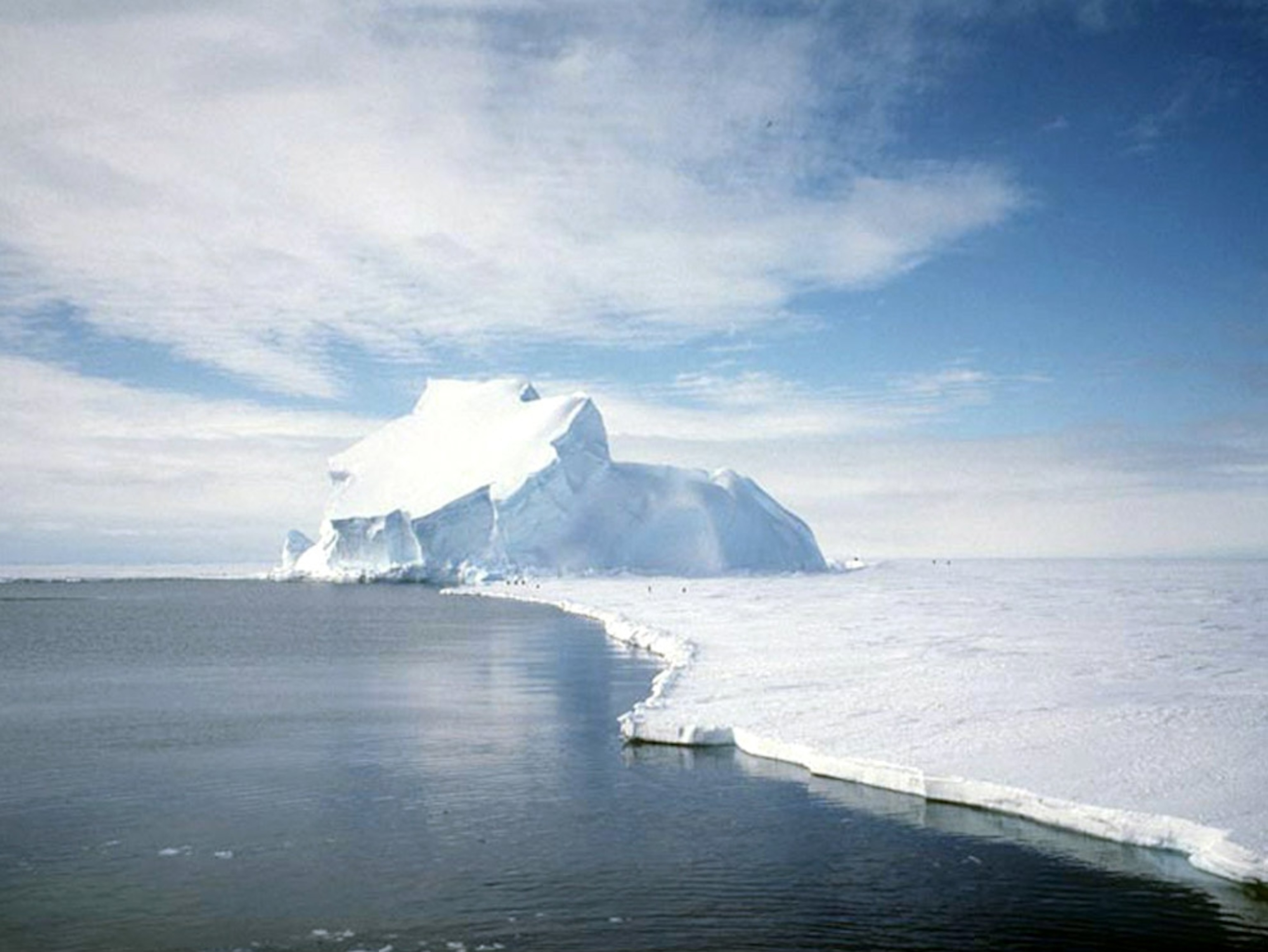 Earth's shrinking Antarctic ice sheet