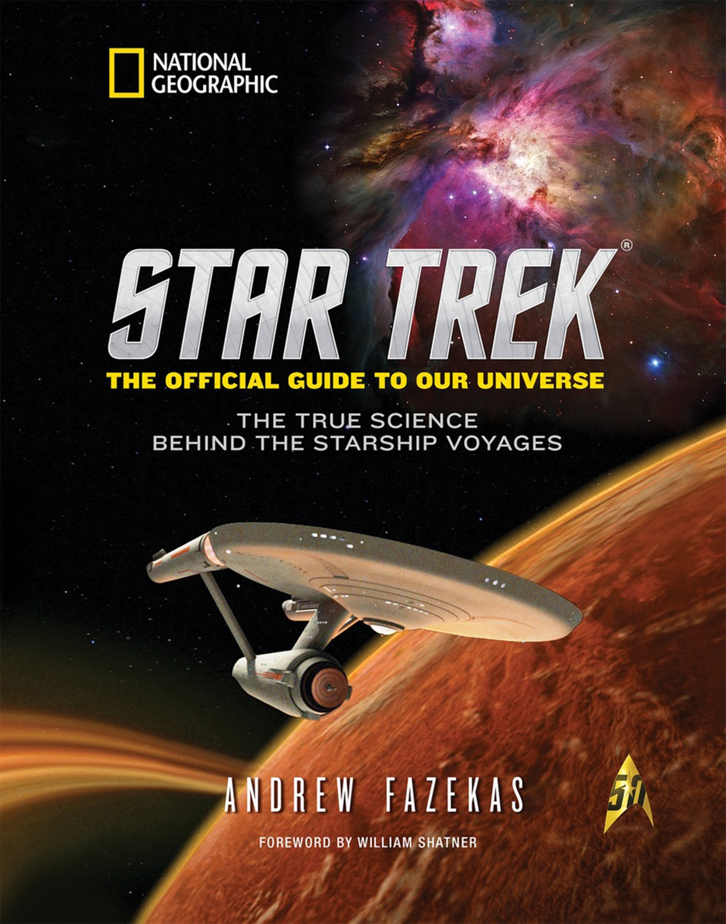 book cover for Star Trek: The Official Guide to Our Universe
