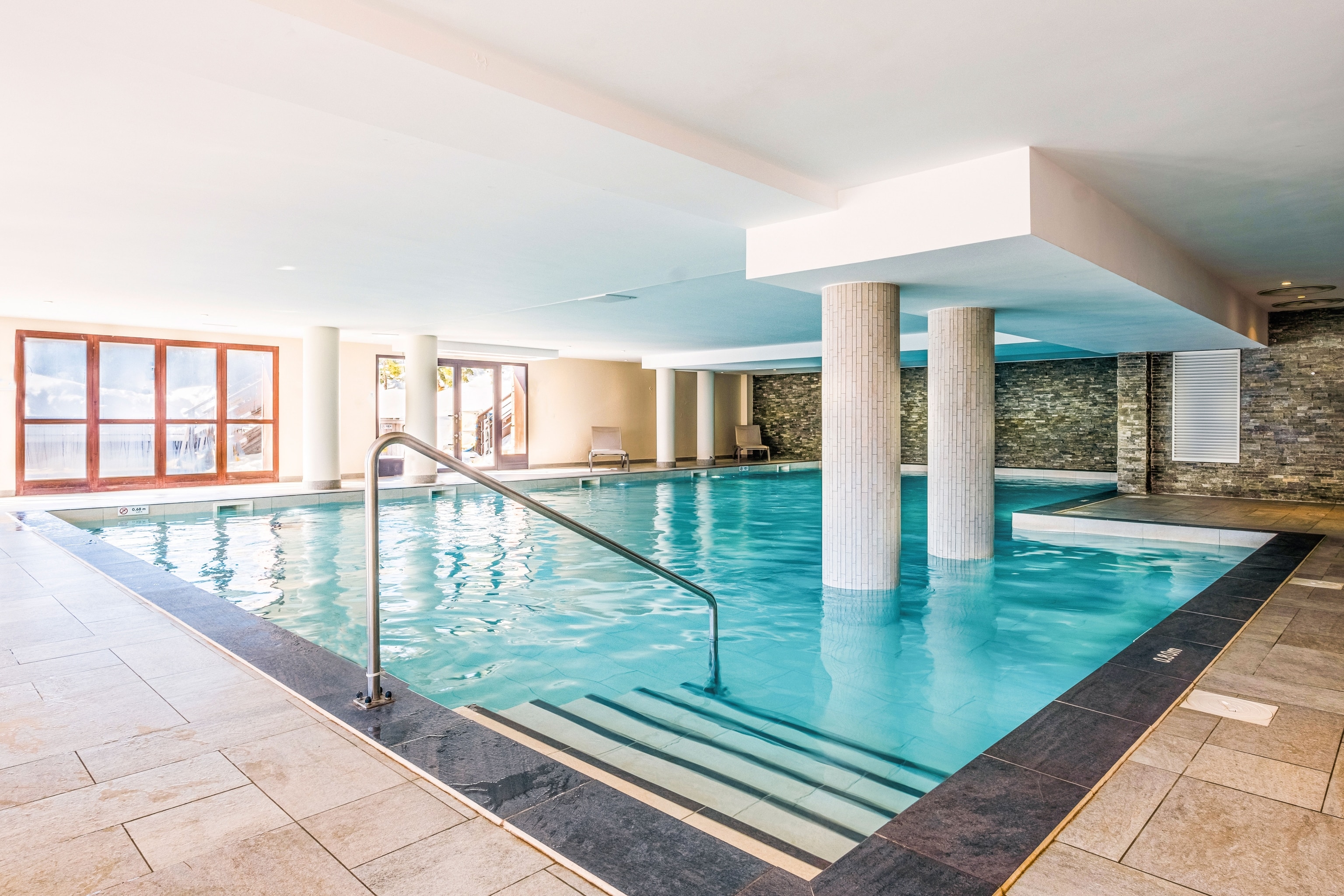 interior of swimming pool