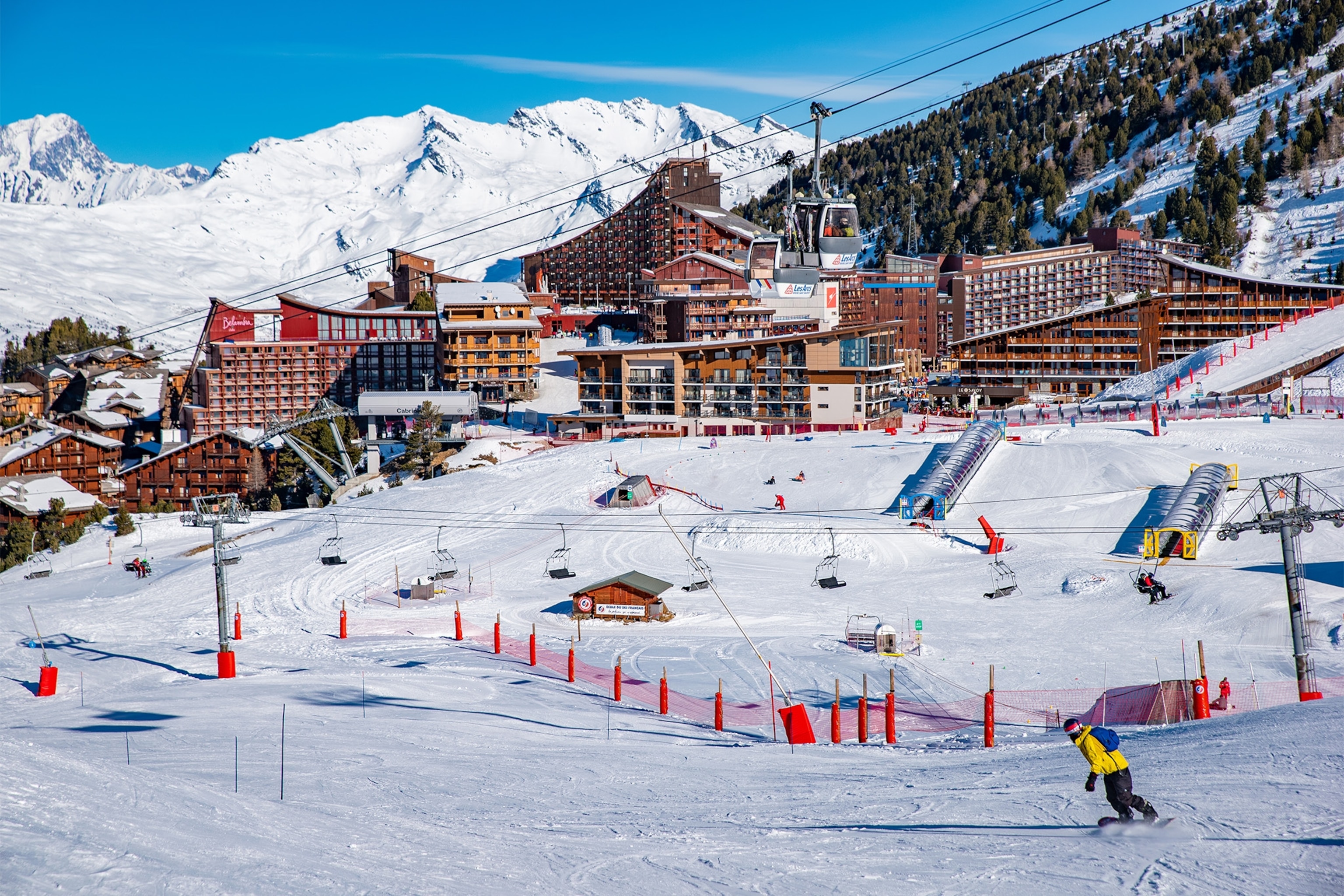 les arcs ski resort