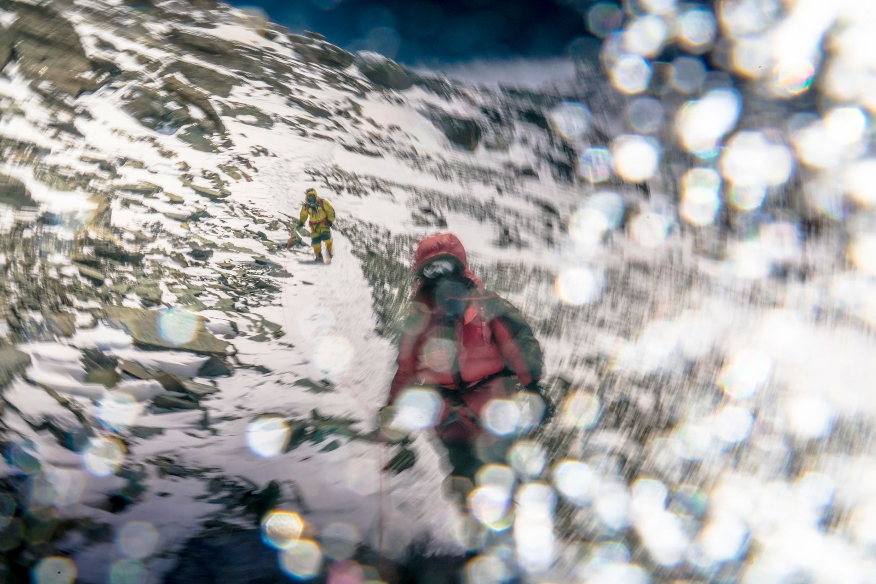 photographer Cory Richard's attempt at climbing the North side route of Mt. Everest