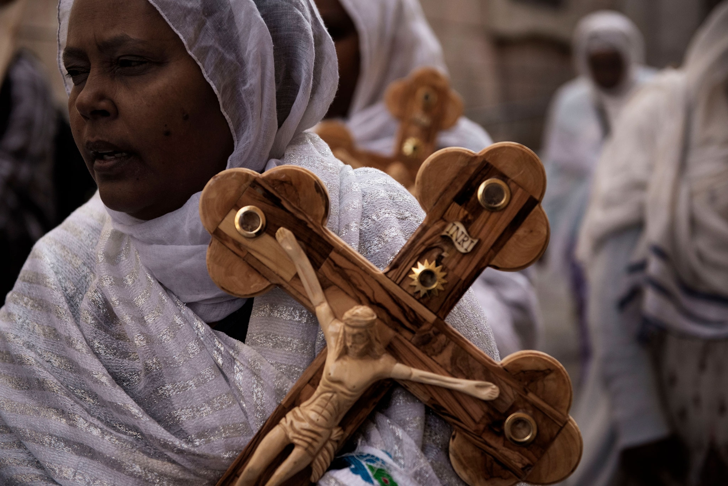 Good Friday processional in Jerusalem