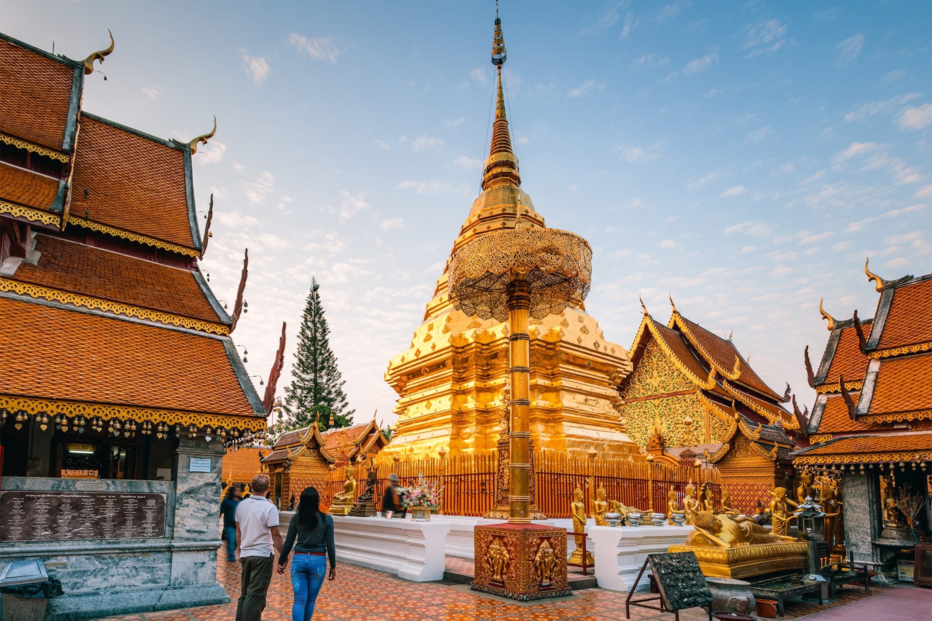 Wat Phra That Doi Suthep temple, Chiang Mai.