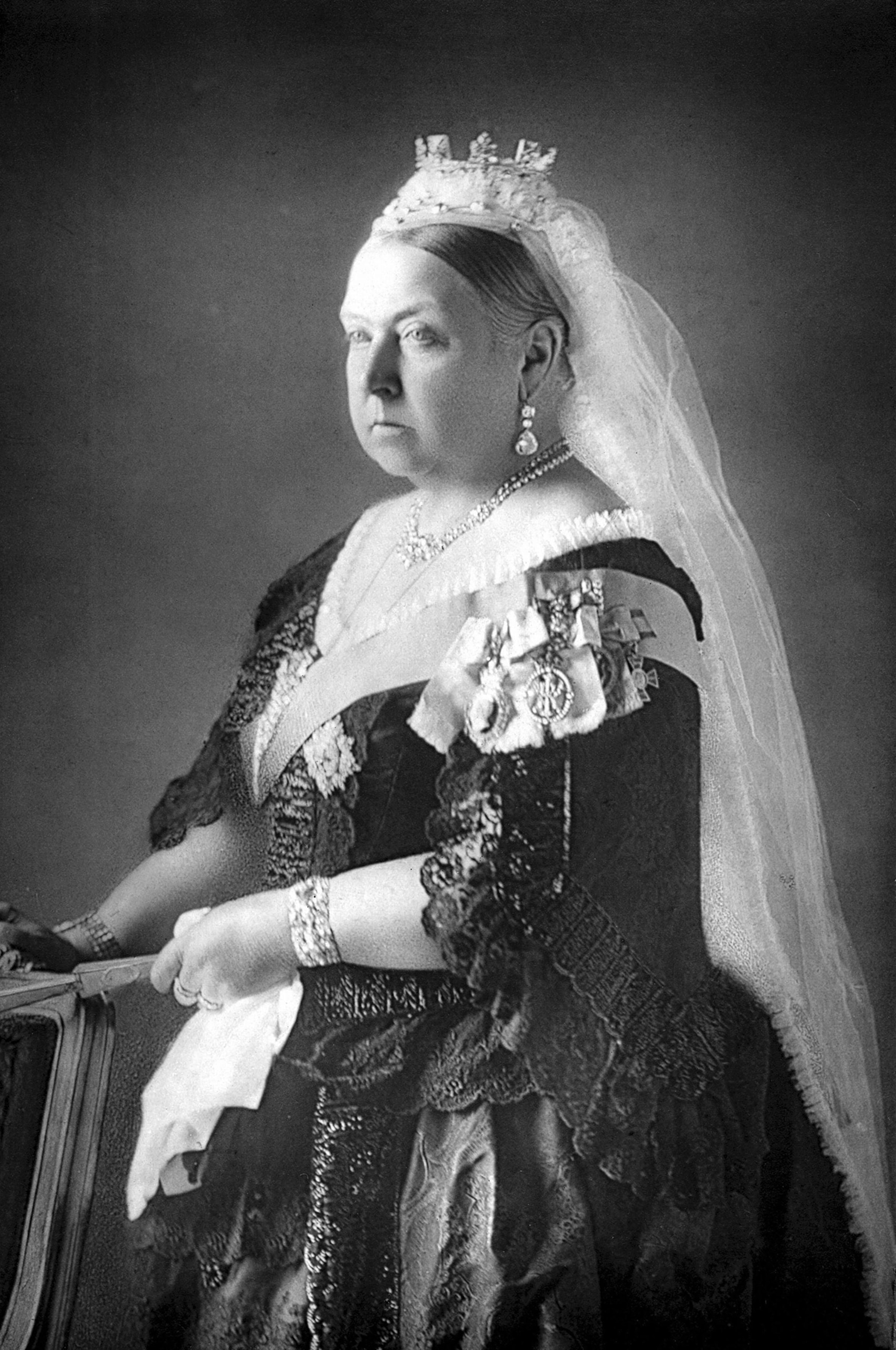 Queen Victoria (1819-1901) From photograph published c1890. Woodburytype. Image shot 1890. Exact date unknown.