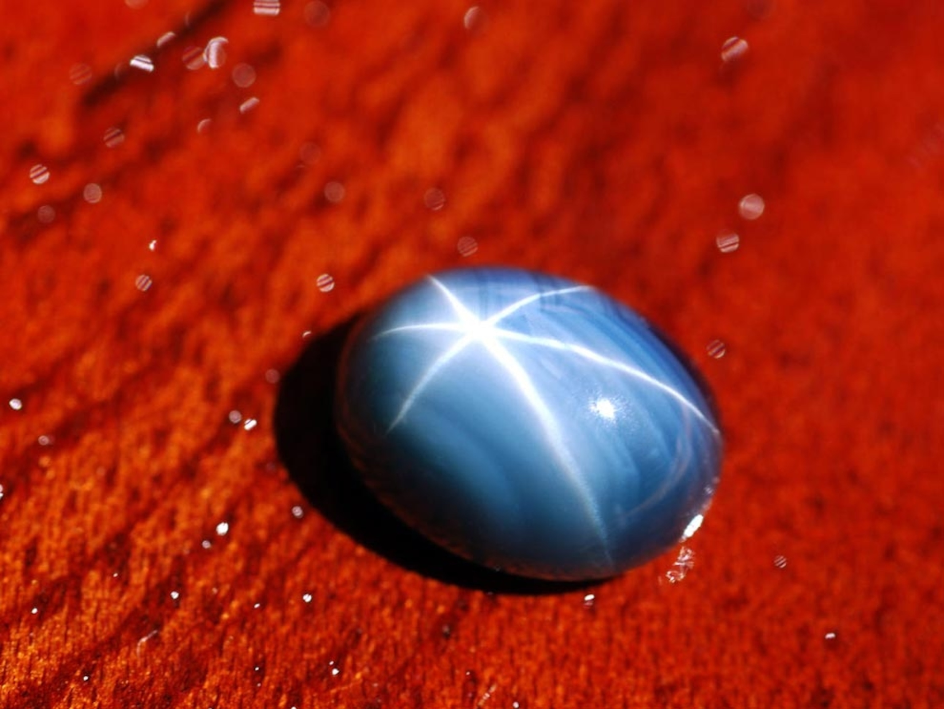 A star sapphire