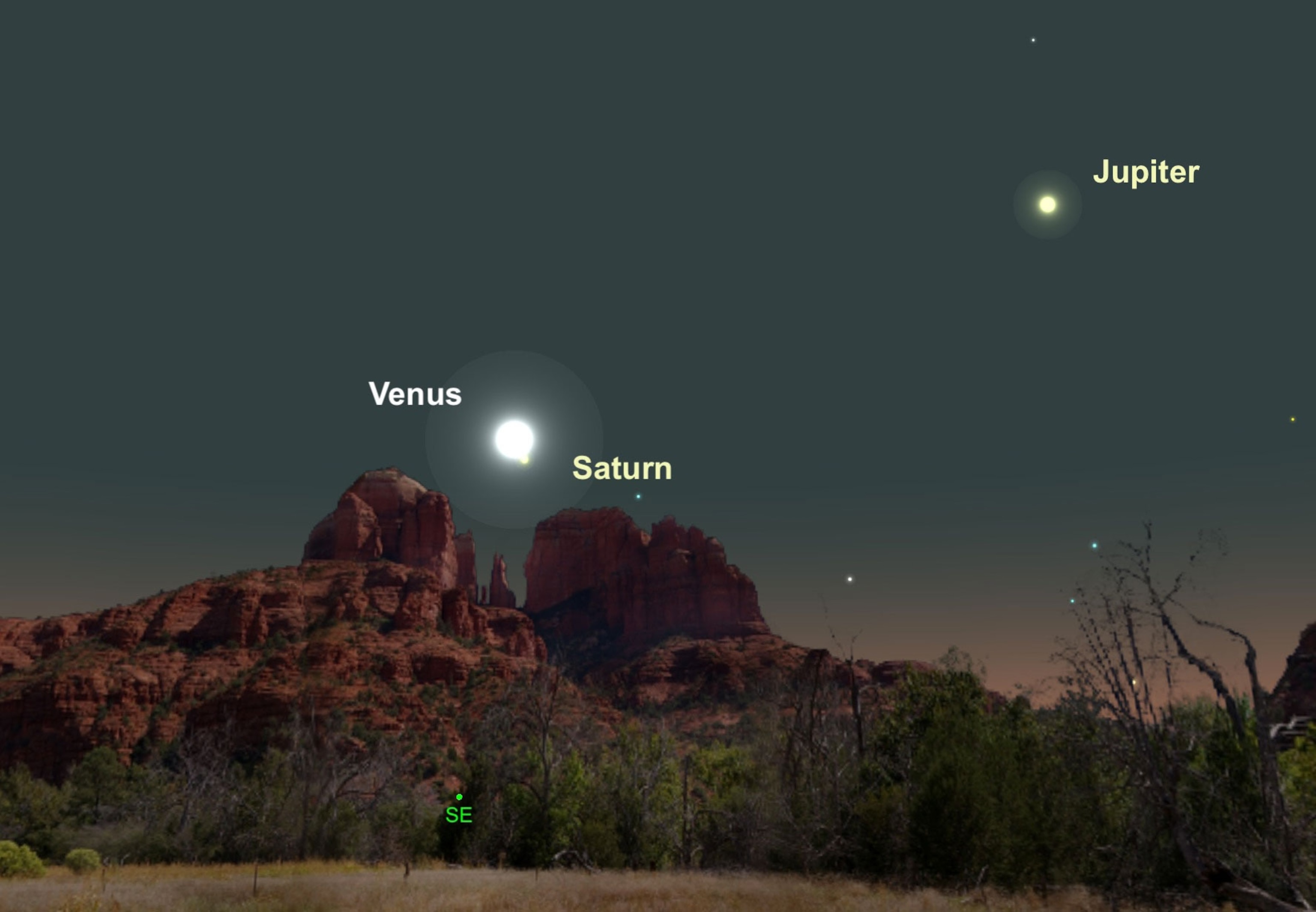 sky chart.