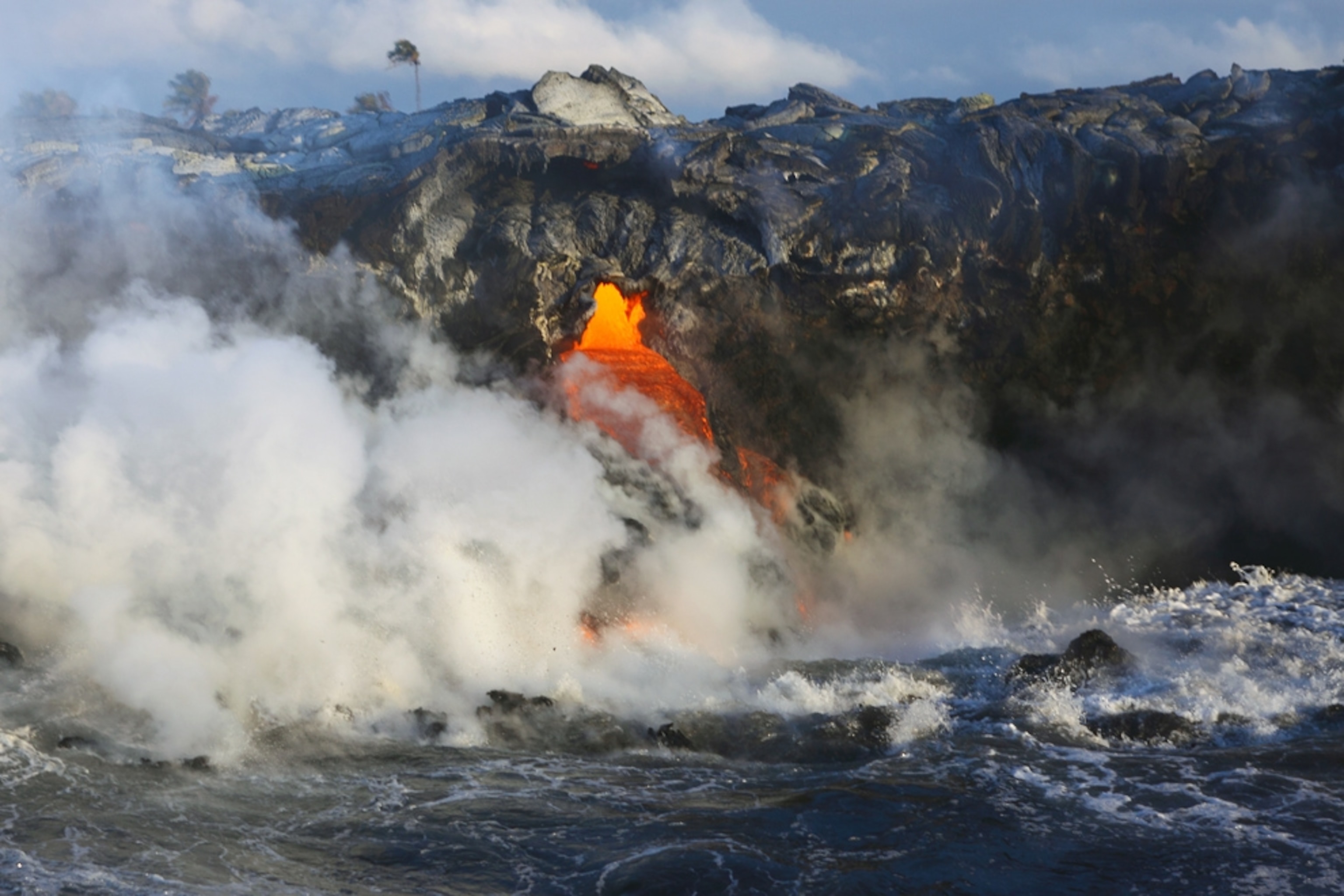 Lava tube
