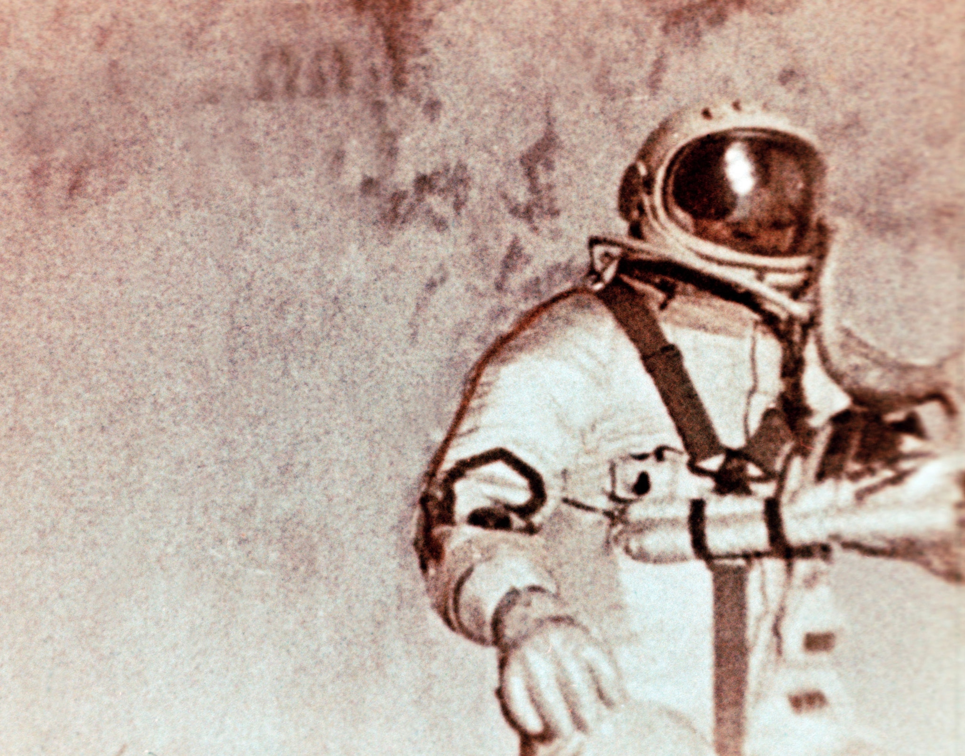 Soviet cosmonaut Alexei Leonov performed the world's first spacewalk during the Voskhod 2 mission.