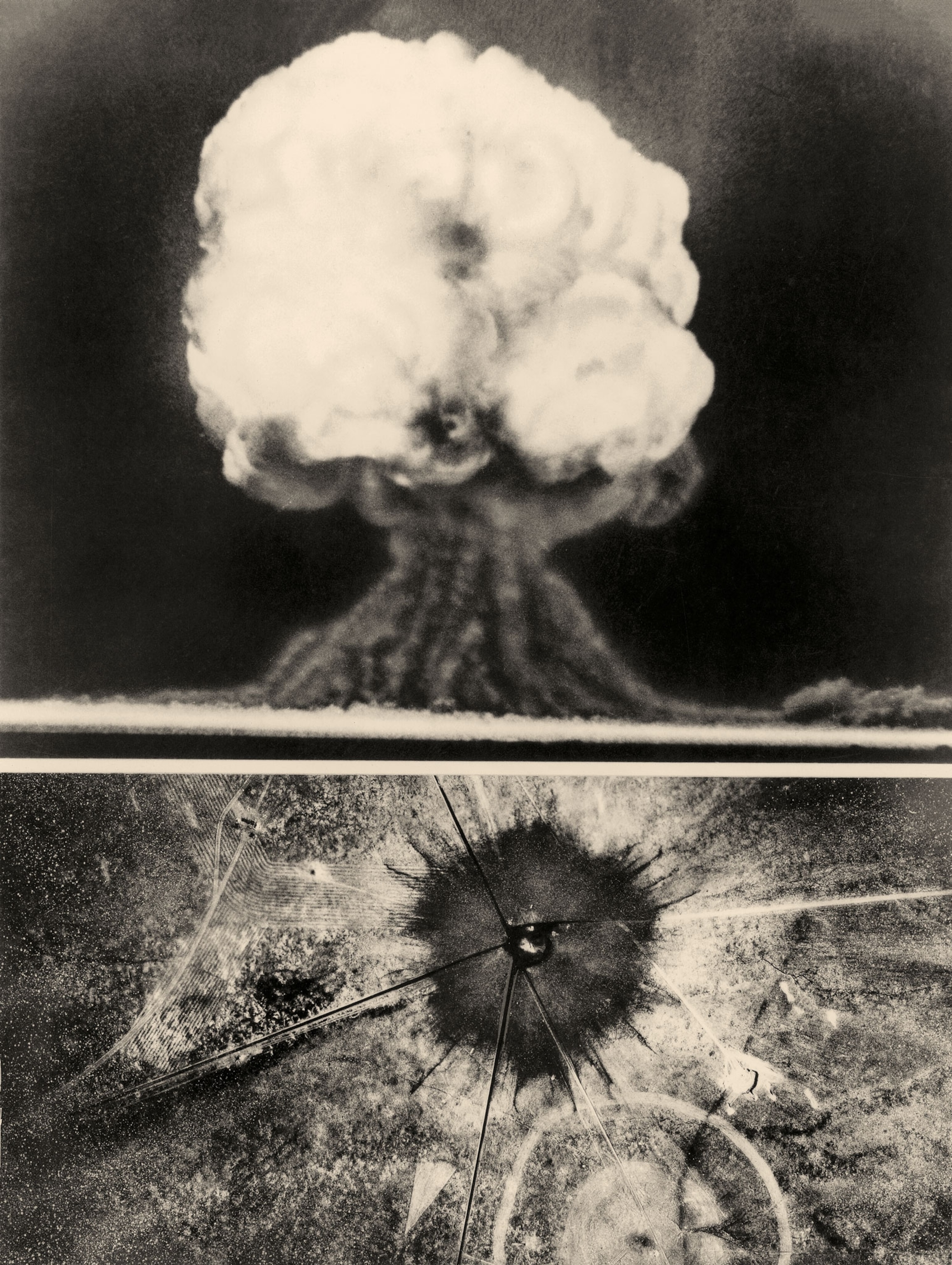 an atomic explosion