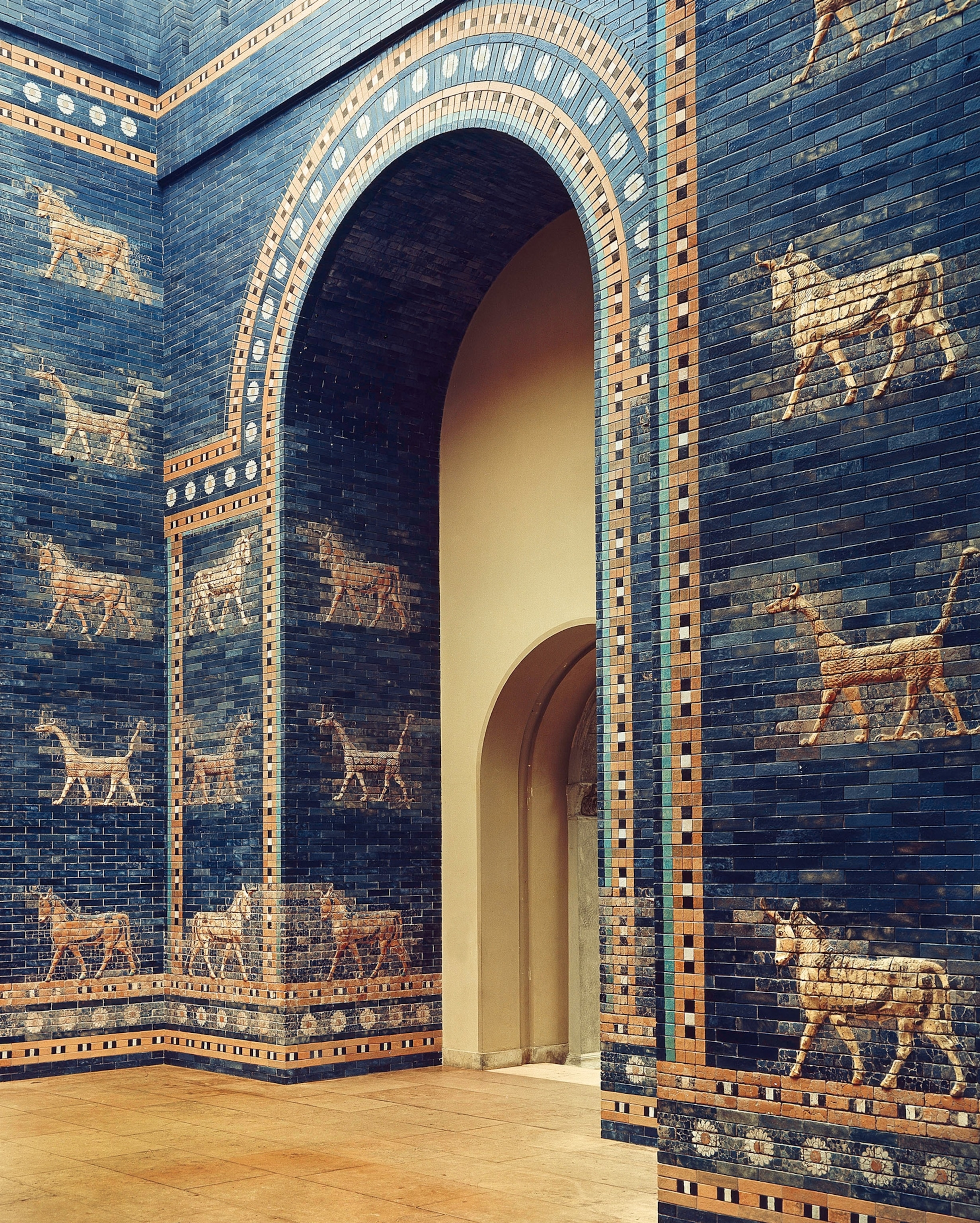 the Ishtar Gate from Babylon