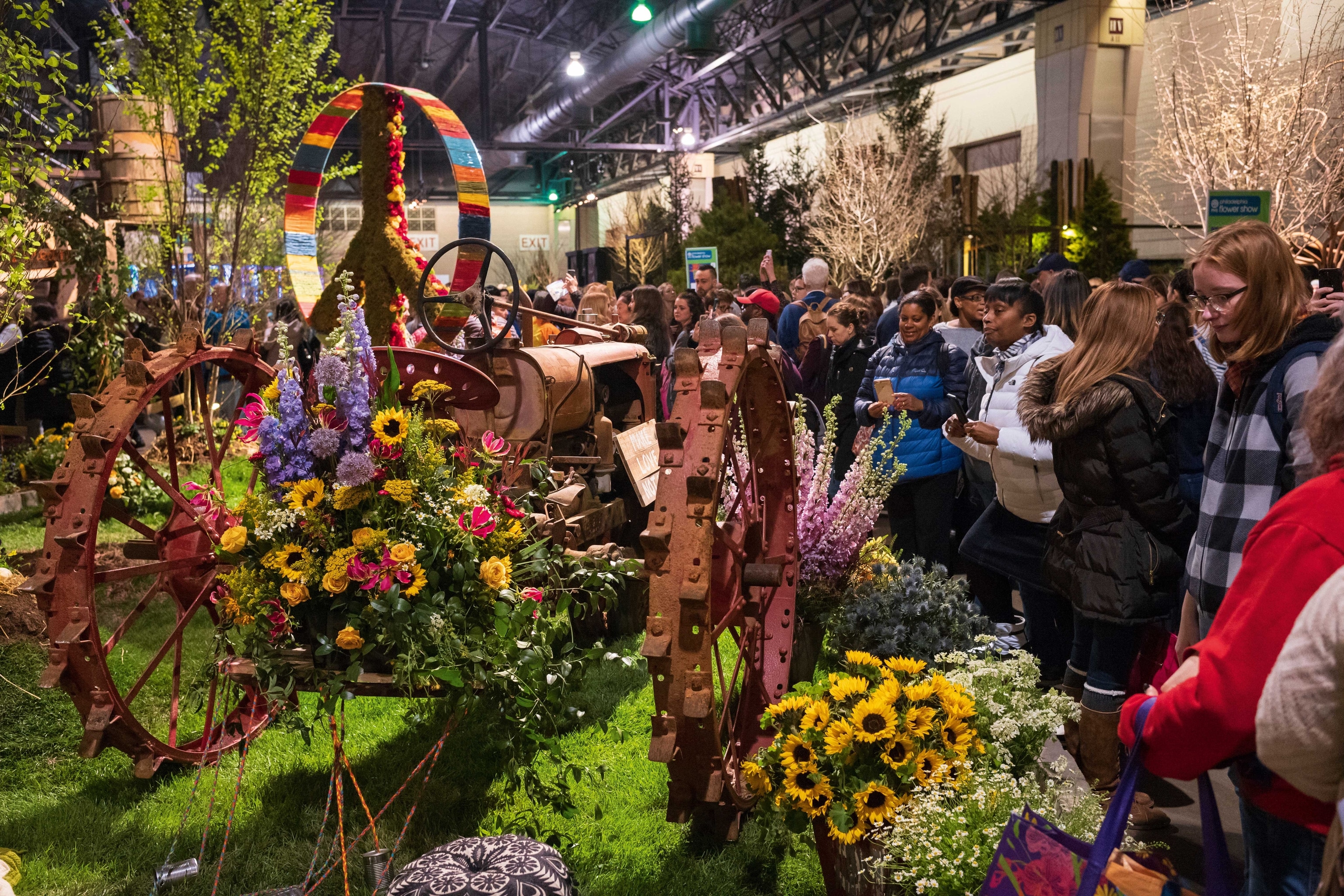 Philadelphia Flower Show is a colourful celebration of flowers in our lives.