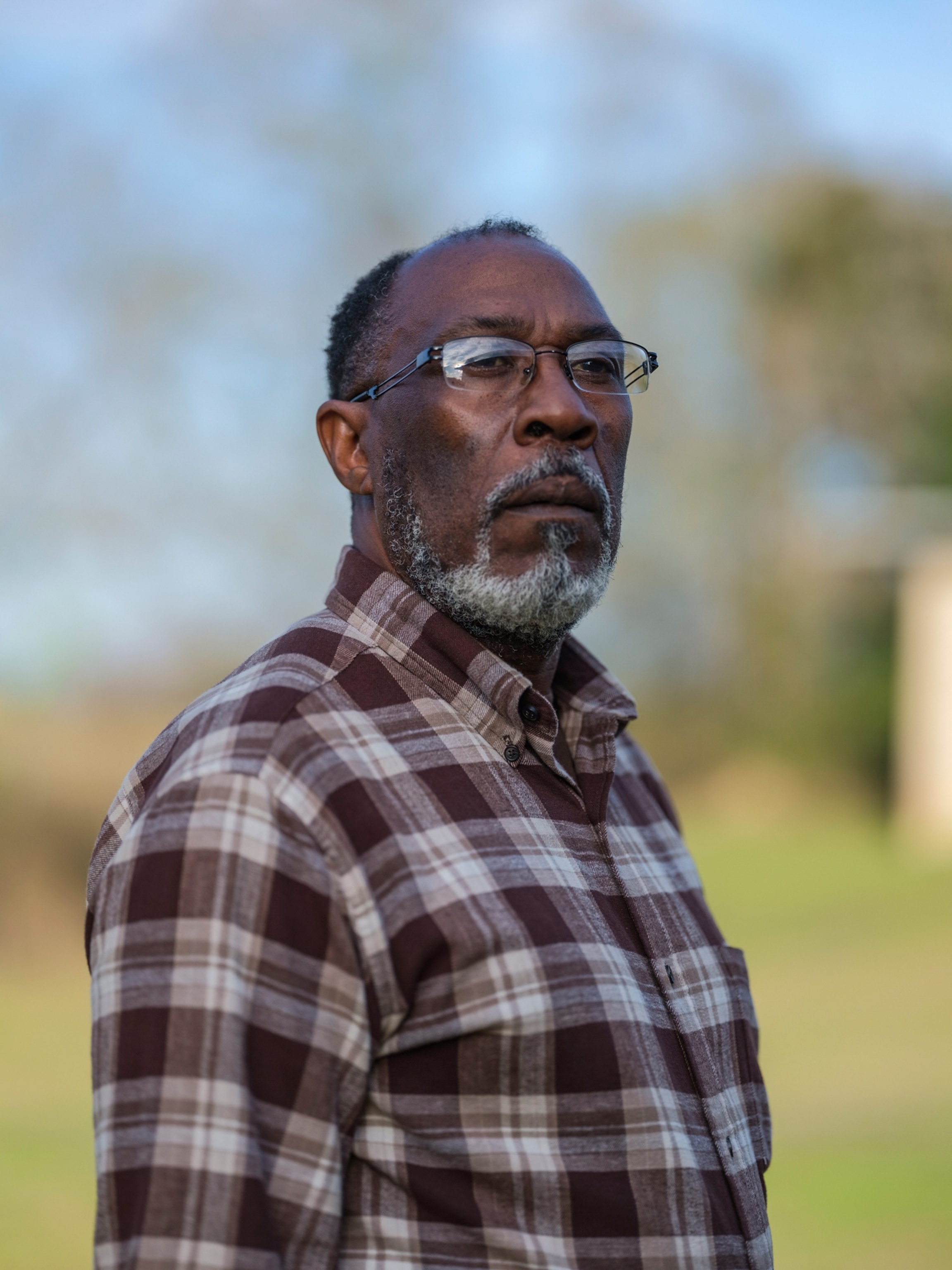 a man standing for a portrait