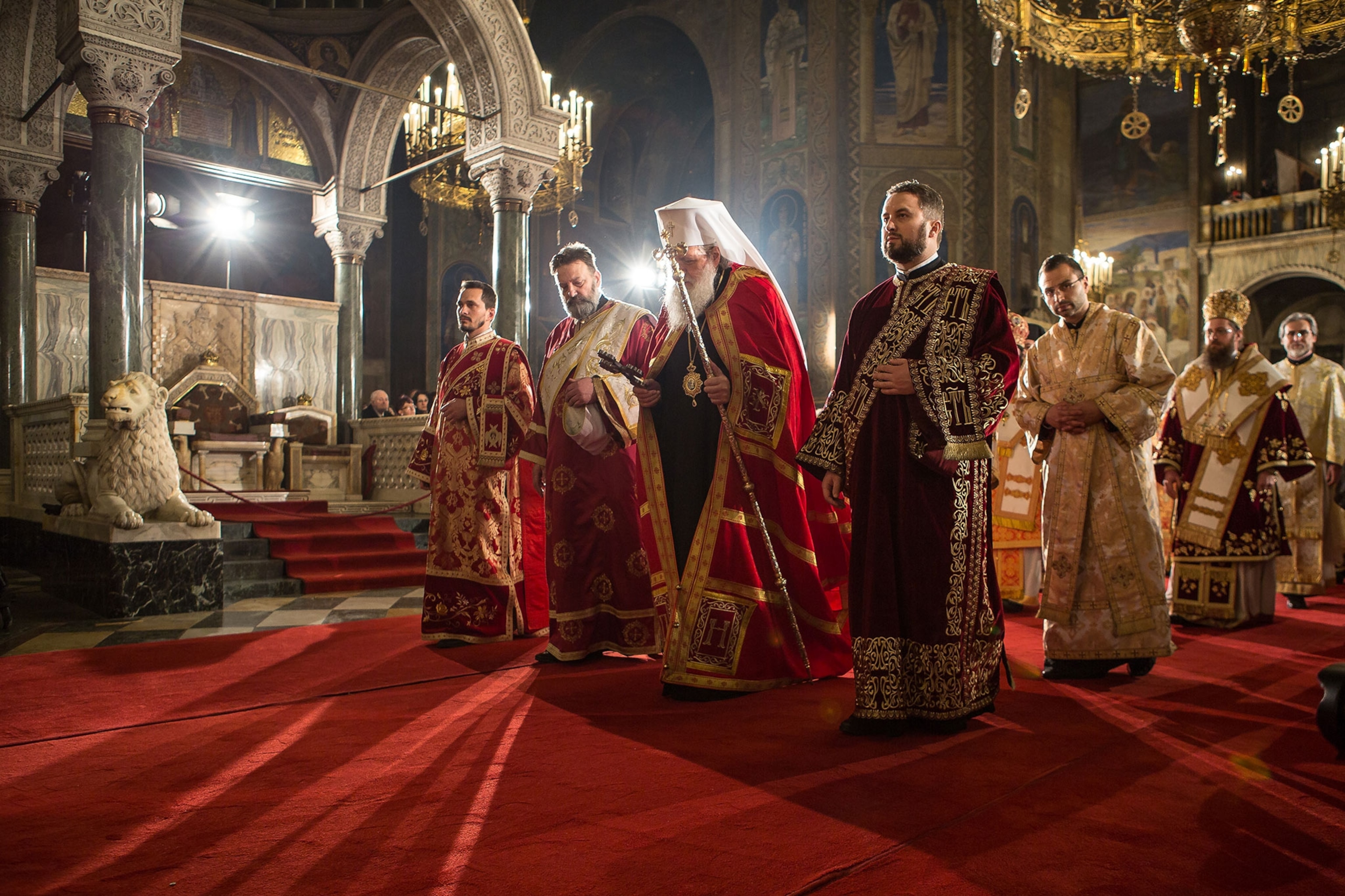 Alexander Nevski Cathedral in Sofia, Bulgaria