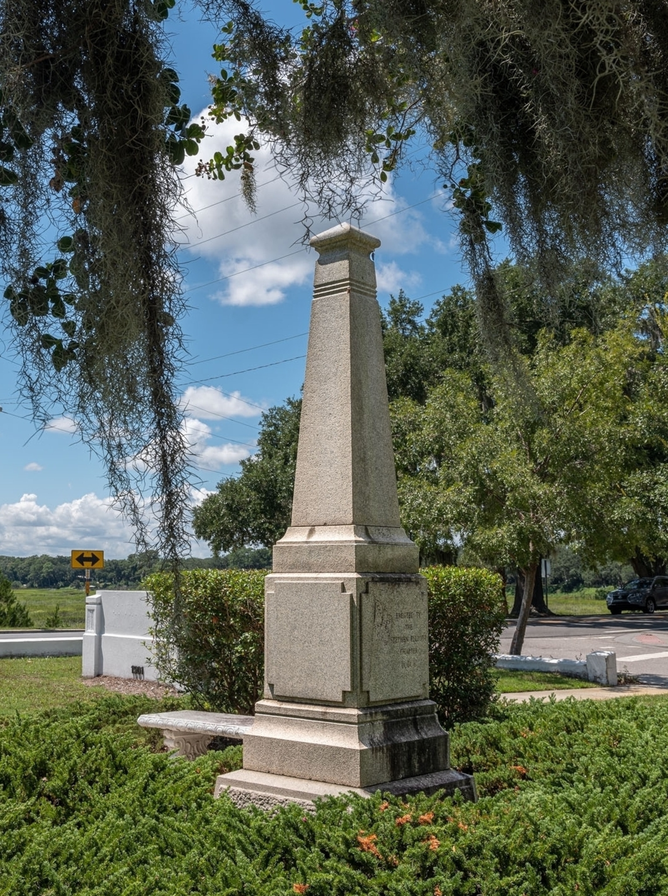A public statue outdoors