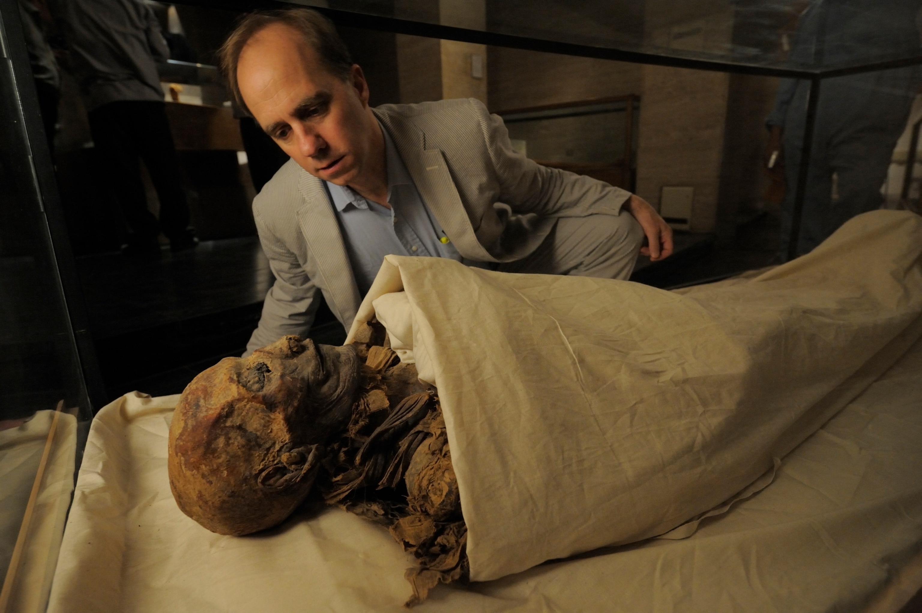 mummy remains and burial grounds