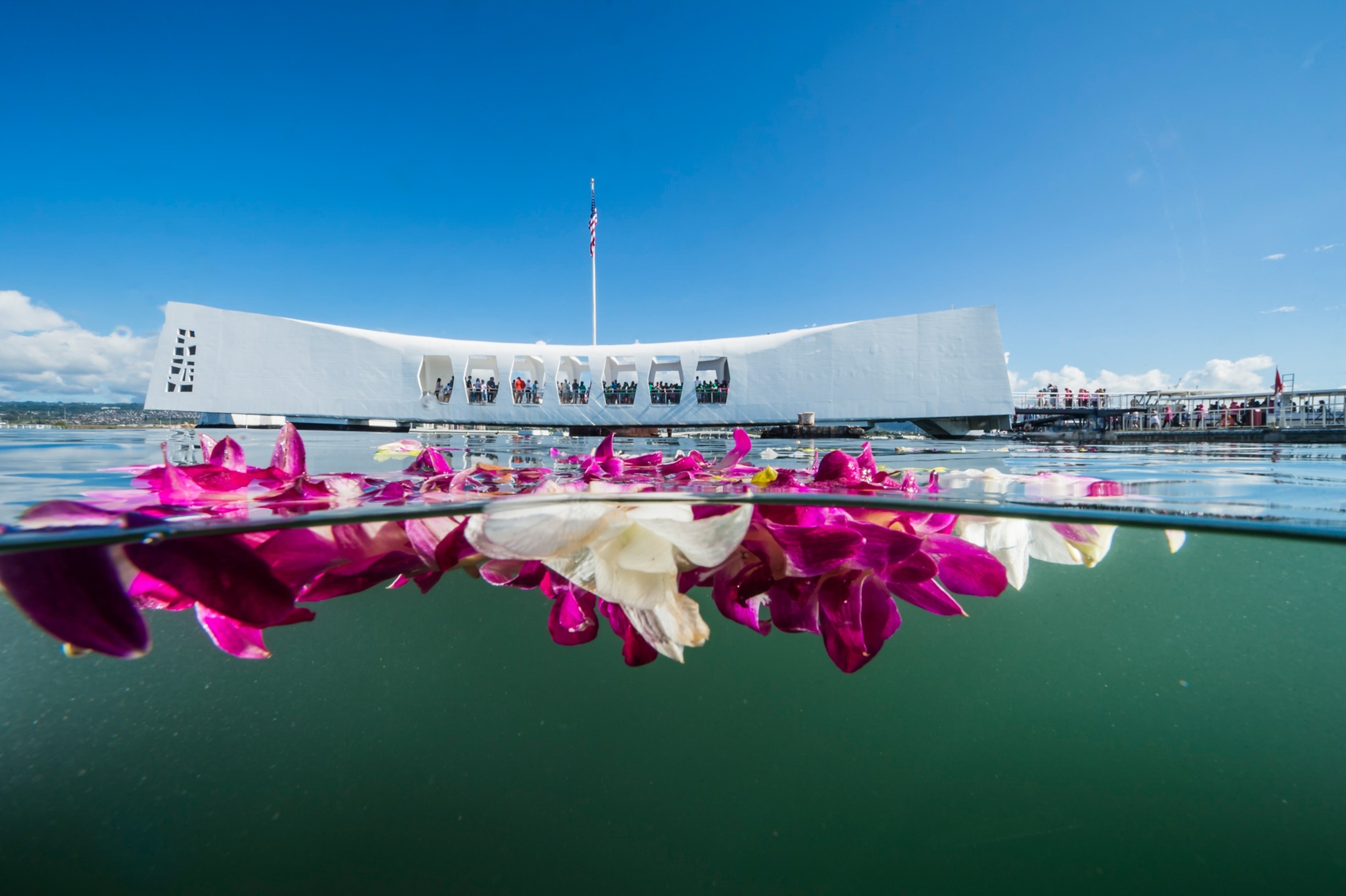 the USS Arizona Memorial