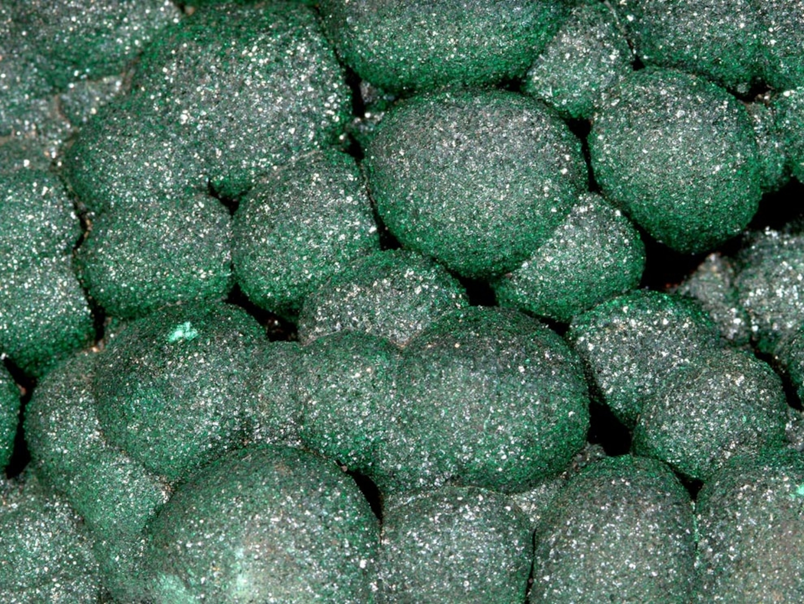 Malachite nodules