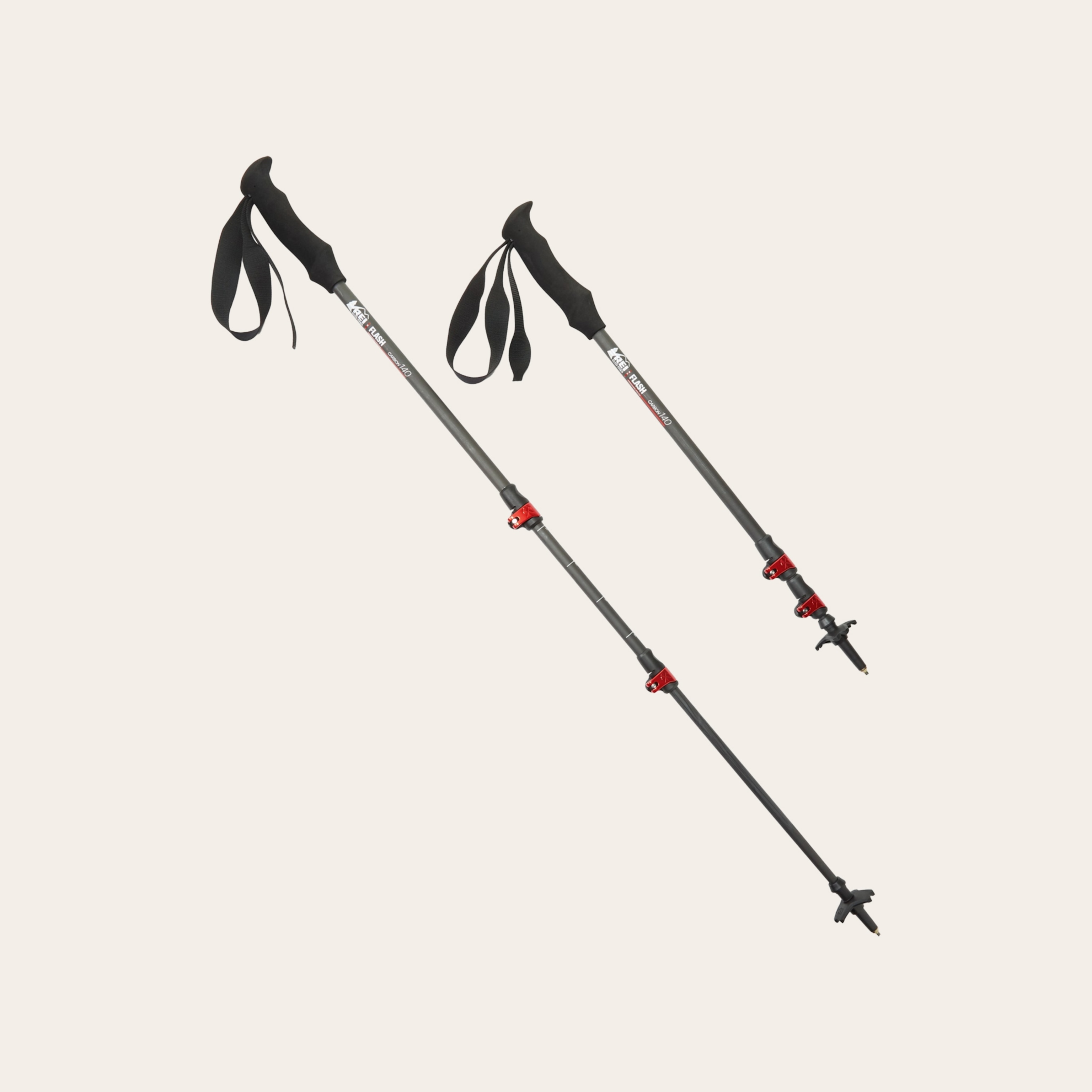 An image of hiking poles.