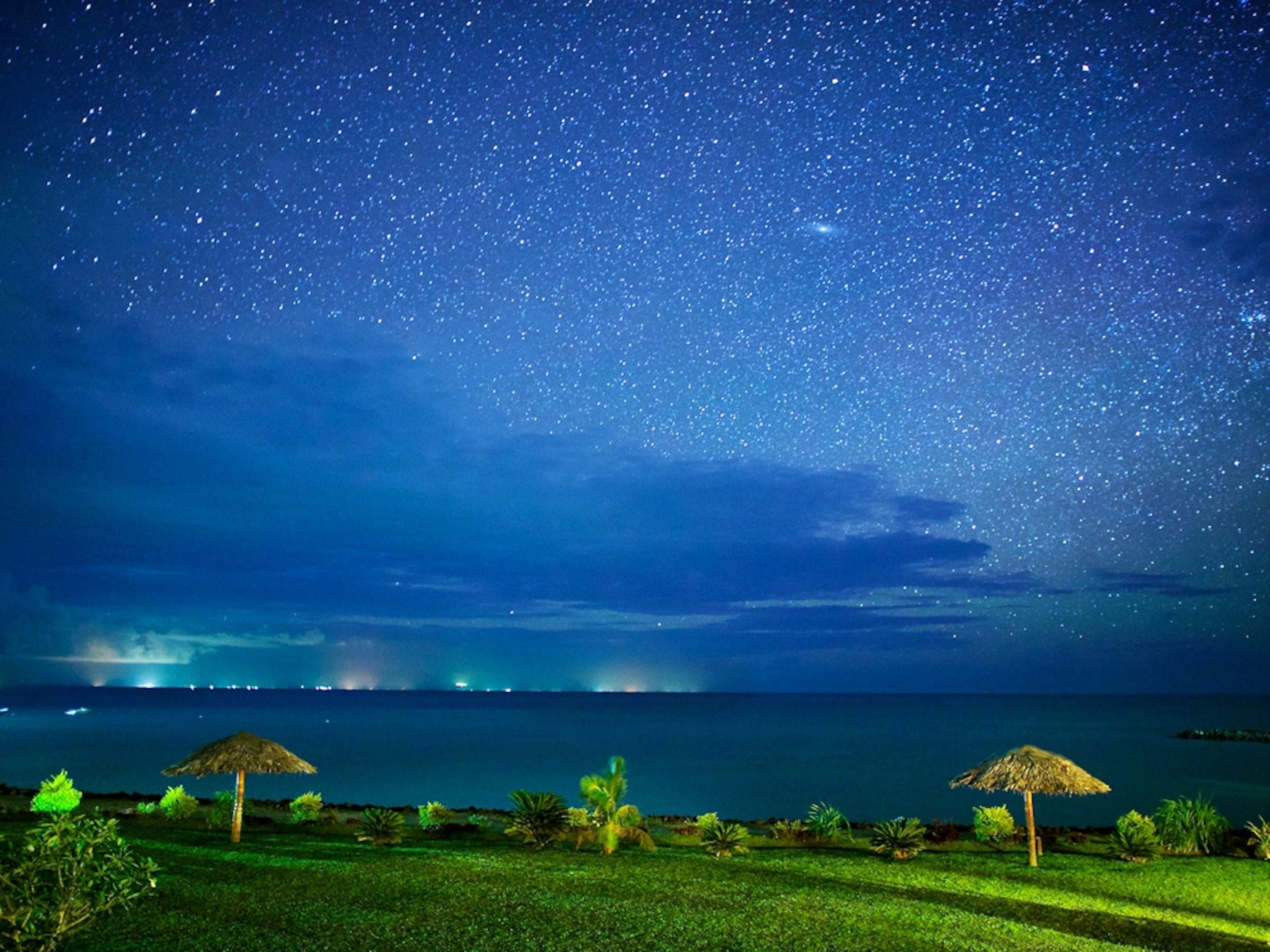 a landscape in American Samoa
