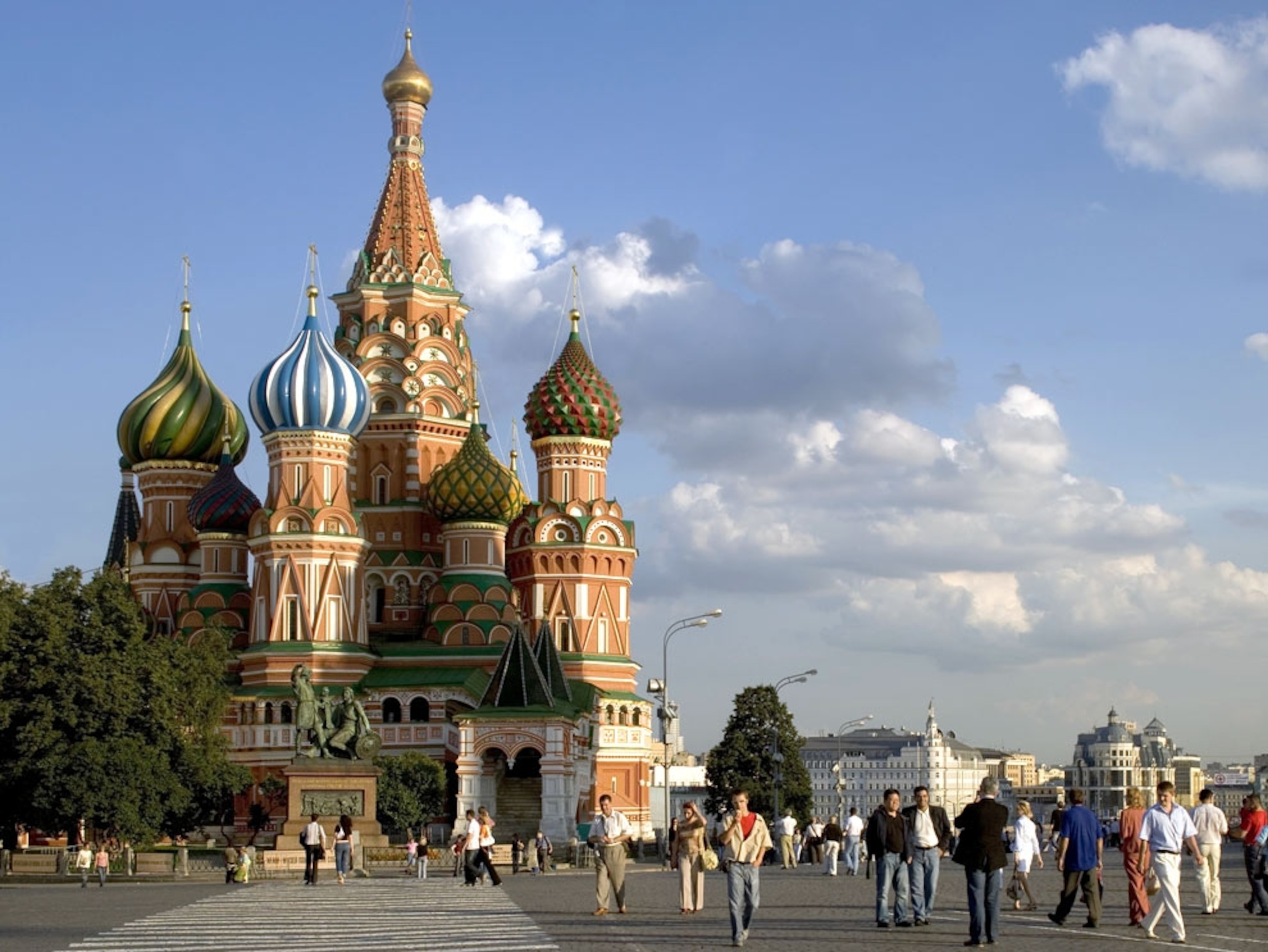 St. Basil's Cathedral in Moscow, Russia