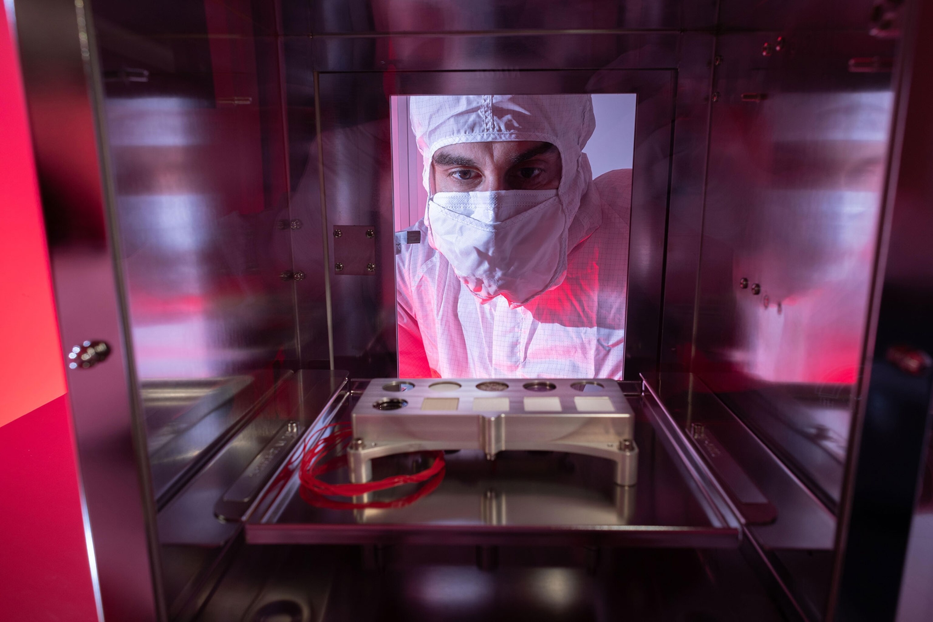 samples of spacesuit material