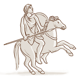 Illustration of a Moorish cavalryman
