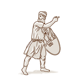 Illustration of a Dacian noble