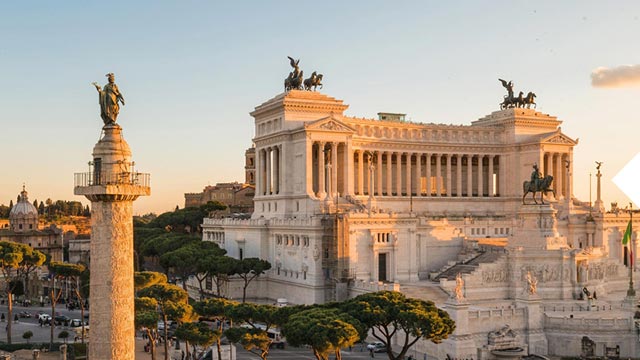 Picture of Trajan’s Column in Rome